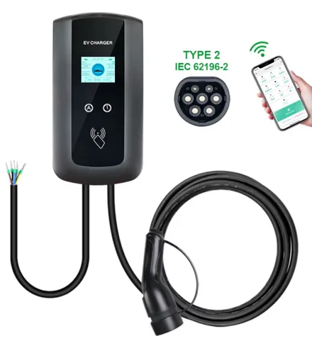 Carregador Carro Eletrico Fixo Ac Kw 32A Br Monofasi
