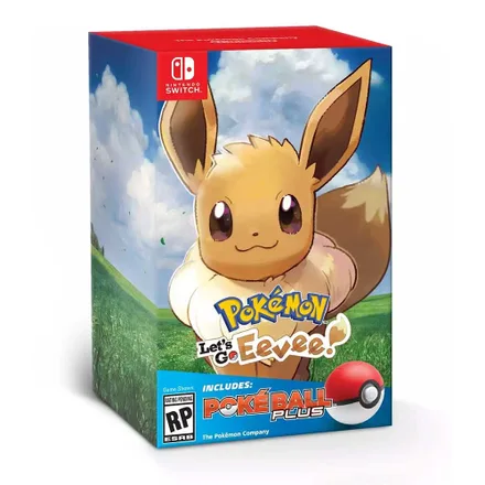 JOGO POKEMON LETS GO EEVEE BUNDLE NINTENDO SWITCH