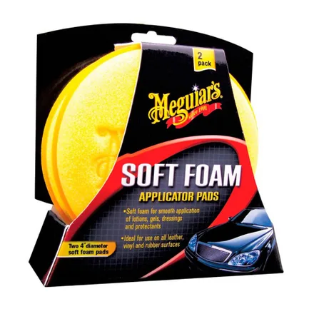 Soft Foam Applicator Pads 2 Pack Meguiars