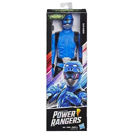 MUÑECO POWER RANGERS BEAST MORPHERS BLUE RANGER E5939
