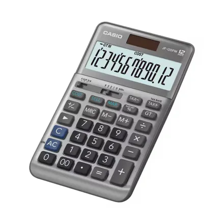 Calculadora Casio JF-120FM - Silver