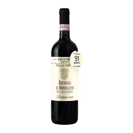 Vino Italiano Tinto Piccini Reserva Brunello Montalcino 750M