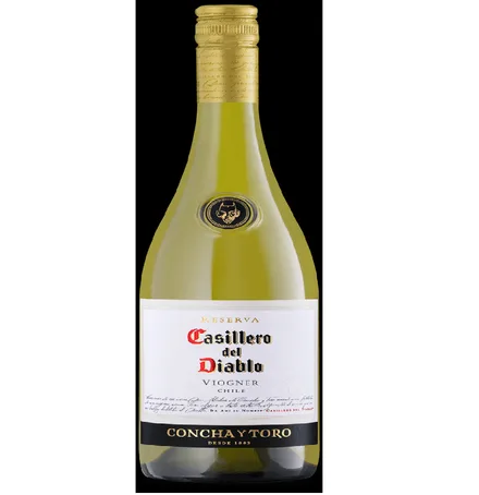 Vino Chileno Blanco Concha Toro Reserva Casillero Del Diablo Viognier 750ml