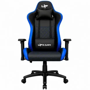 Cadeira Gamer UP Gamer D2534BKBL PVC Algodão Base em Metal Reclinável Até 120kg...