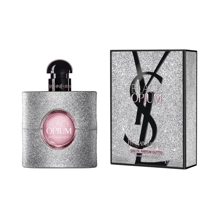 Perfume Yves Saint Laurent Black Opium Glitter Edp Femenino 50ml
