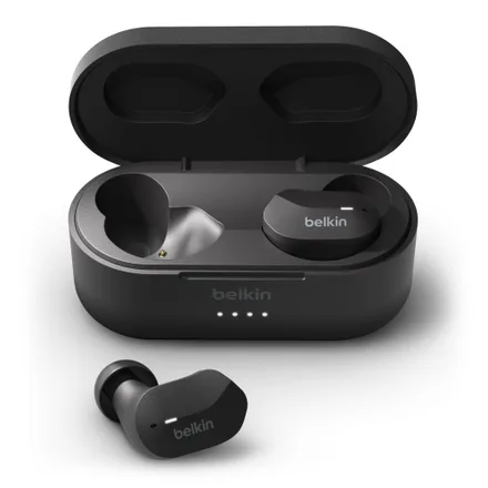 Fone de Ouvido Belkin IN-EAR SoundForm Freedom True Wireless – Preto AUC001BTBK