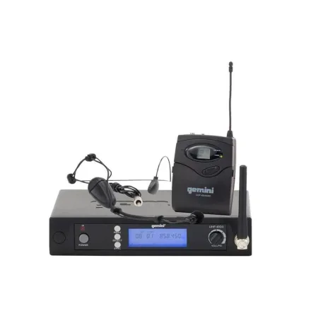 Microfone Gemini UHF 6100HL Cabeza