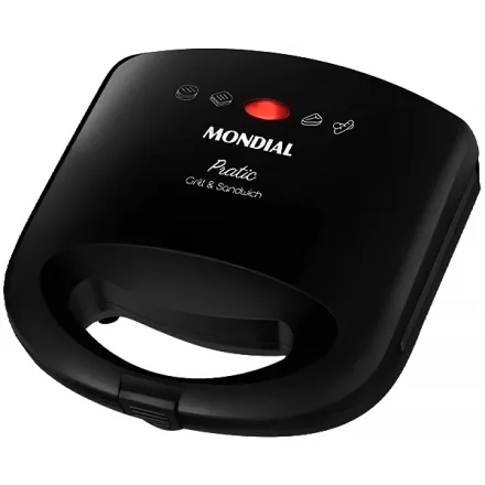 Sanduicheira Grill Mondial Practic Sn 01 750 Watts 220 50