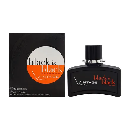 Nuparfums Black Is Vintage Vinyl Men Eau Toilette 100ml