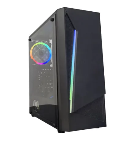 GABINETE GAMER SATELLITE ATX 1102K RGB COOLER
