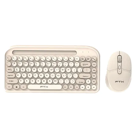 Teclado Ftx Ftxgk 01 Mouse Dorado
