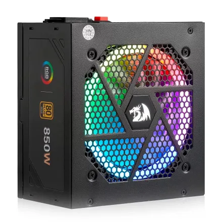 Fonte Redragon Gc Atx 80 Plus Pfc Ativo Modular Bivolt