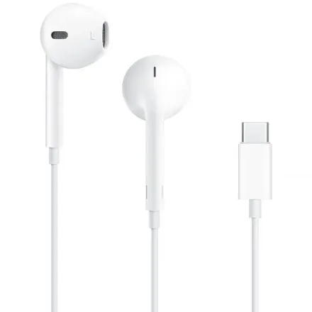 Fone de Ouvido Apple EarPods A3046 MYQY3AM com Microfone - Branco