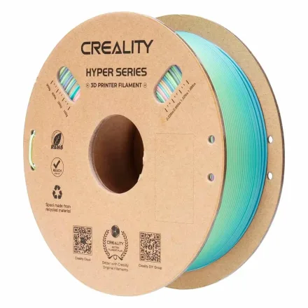 Filamento Creality Hyper Mm 3D Rainbow Spring Lake