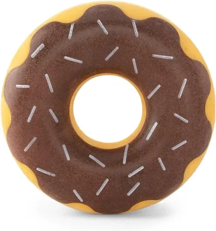 ZIPPY PAWS JUGUETE P/PERRO DONA D/CHOCOLATE CAUCHO