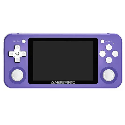 CONSOLE PORTÁTIL ANBERNIC RG351P PURPLE (JOGOS RETRO)