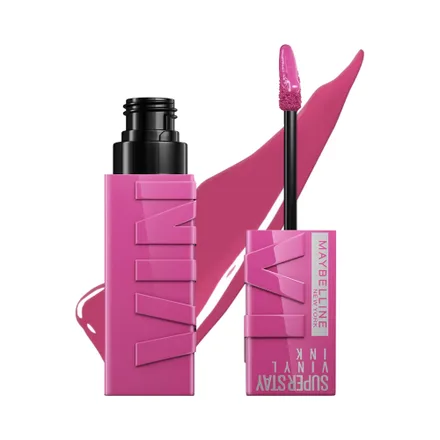 Labial Maybelline Superstay Vinyl Ink Pinks 165 Edgy Ml