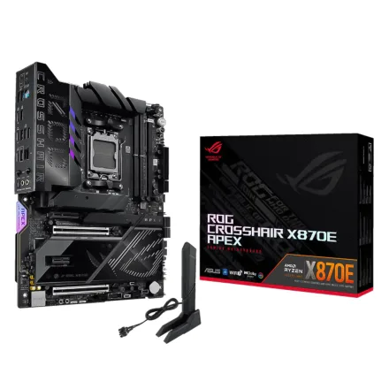 Placa Mae Rog Crosshair Apex Socket AM5 Chipset Ddr 5 Atx