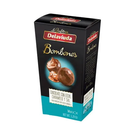 Bombones Delaviuda Chocolate Caramelo 150 Gr