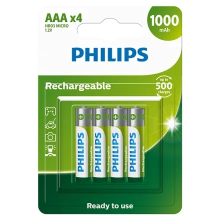 Pilha Recarregavel Aaa 97 Mah 4