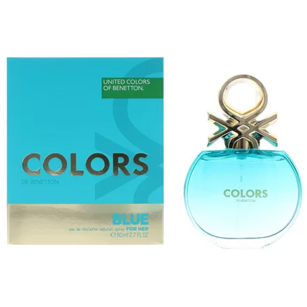 Benetton Colors Blue Her Eau Toilette 80ml
