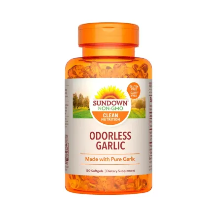 Suplemento Sundown Odorless Garlic Extract 250 Psulas