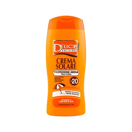 Crema Delice Solaire Solare Protezione Media Spf 20 250ml