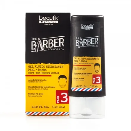 Beautik London Barber Gel Fluido Hidratante 125ml