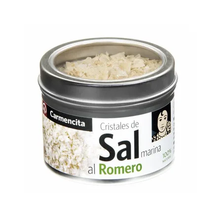 Sal Carmencita Cristales Al Romero 80g