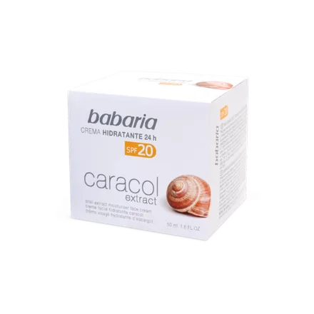 Babaria Crema Facial Hidratante Baba Caracol Spf 20 50ml