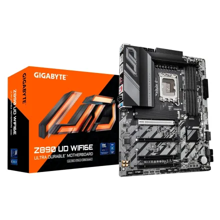 Placa Mae Gigabyte Z890 Ud 6E Ddr 5 Socket Lga 1851 Chipset Atx