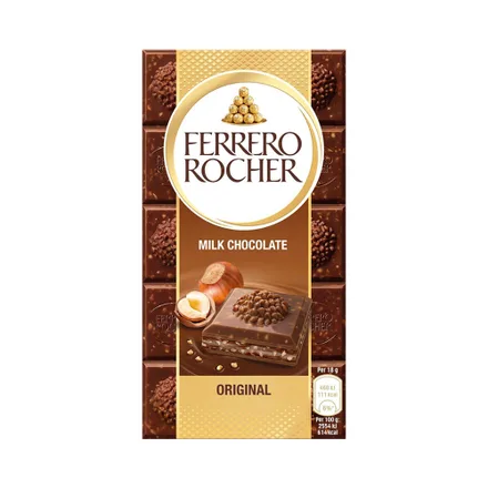 Chocolate Ferrero Rocher Milk 90 Gr