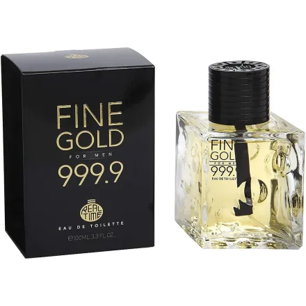 Real Time Perfume Fine Gold Eau Toilette 100ml