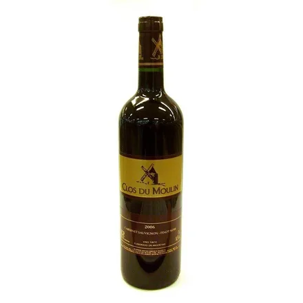 Vino Argentino Tinto Clos Du Moulin Cabernet Sauvignon Pinot Noir 750ml