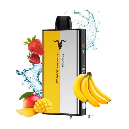 IGNITE VAPER DESECHABLE MIX 40000PUFFS BANANA ICE/STRAWBERRY ICE
