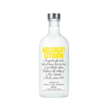 Vodka Absolut Citron 200ml