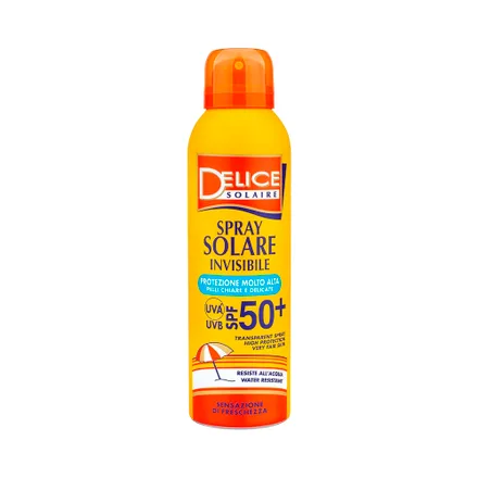 Protector Solar Delice Solaire Spray Solare Invisibile Spf 50 Plus 150ml