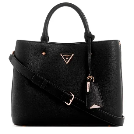 Bolsa Guess Meridian Girlfriend Satchel BG877806 – Preto