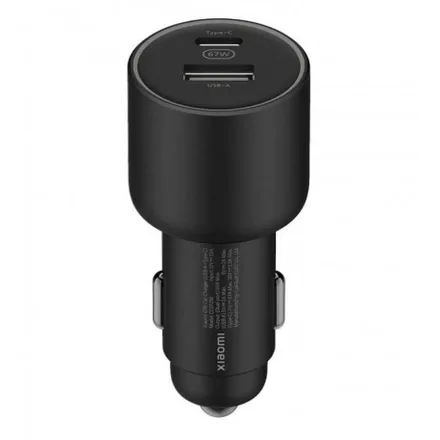 Carregador Veicular CC07ZM 67W USB-A / USB-C - Preto (BHR6814GL)