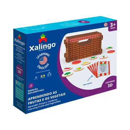 Juego Xalingo Learning English Aprender Frutas Y Verduras 1286.5