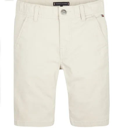 Tommy Hilfiger Pantalon Corto Nino Peg 00 08 Pumice Stone