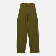 ORIGINAL PANTALON CARGO FEM (T) S VERDE