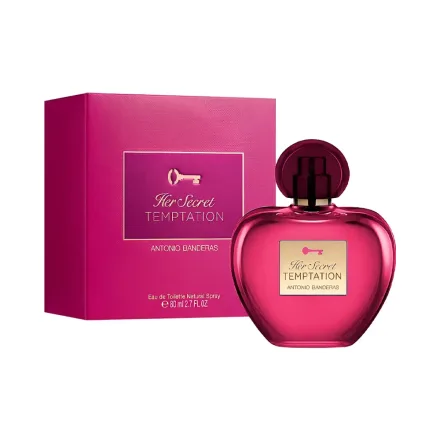 Perfume Femenino Antonio Banderas Her Secret Temptation Edt 80ml