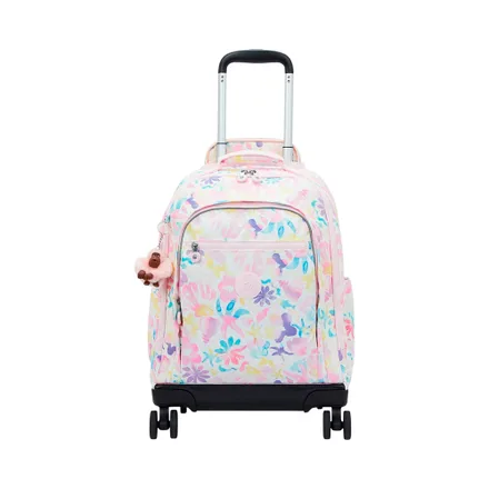 Mochila Con Ruedas Kipling New Zea Aqua Sea