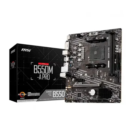 Placa Mae Msi Pro Ddr 4 Socket AM4 Chipset B550 Atx