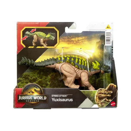 Figura Dinosaurio Mattel Jurassic World Rebirth Strike Attack Jgb 77 Surtido 1 Pieza