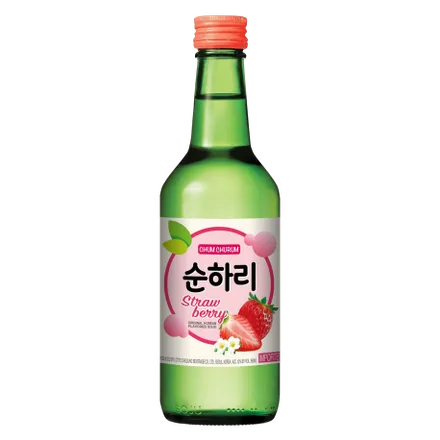 Soju Chum Jinro Strawberry 360ml