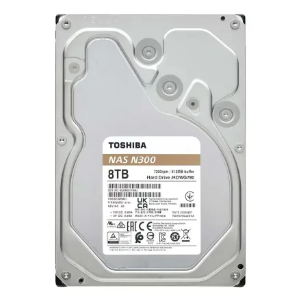 Toshiba N300 Nas Sata 3 8TB