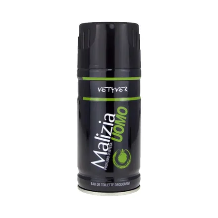 Desodorante Malizia Uomo Vtyver 150ml