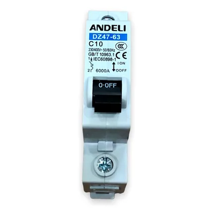 Inter Disjuntor Monofasico 10A Circuit Breaker